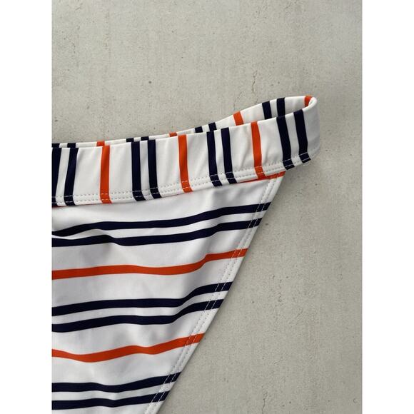 Cupshe Swim Bikini Bottom Multicolor Striped Swimwear - Picture 6 of 8